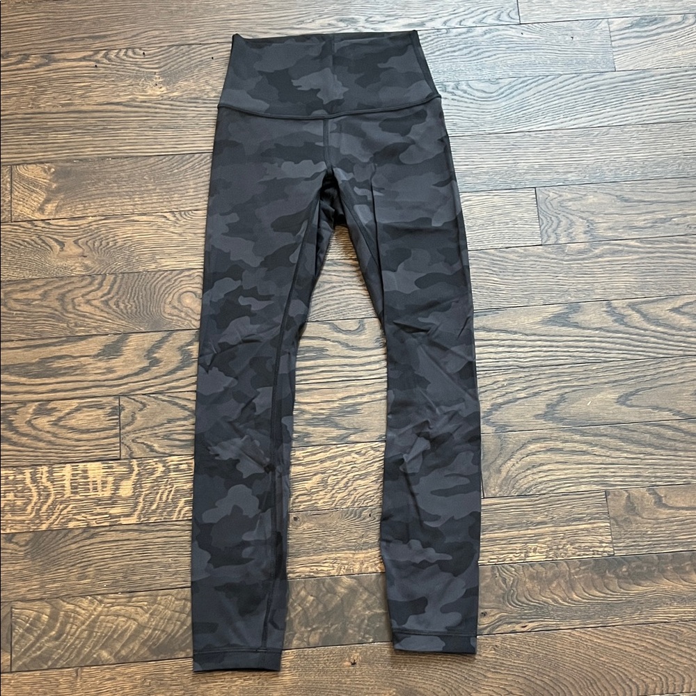 Lululemon Black Camouflage Leggings